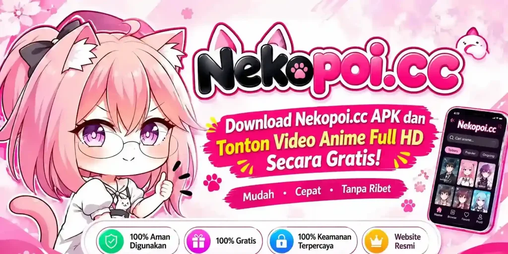 Nekopoi 12 Ilustrasi versi APK mirip kucing sekarang 2